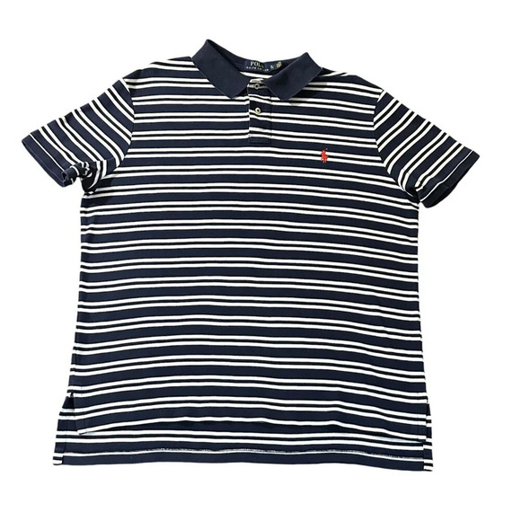 Polo Ralph Lauren Other - Polo Ralph Lauren Shirt Mens XL Blue Striped Collared Buttoned